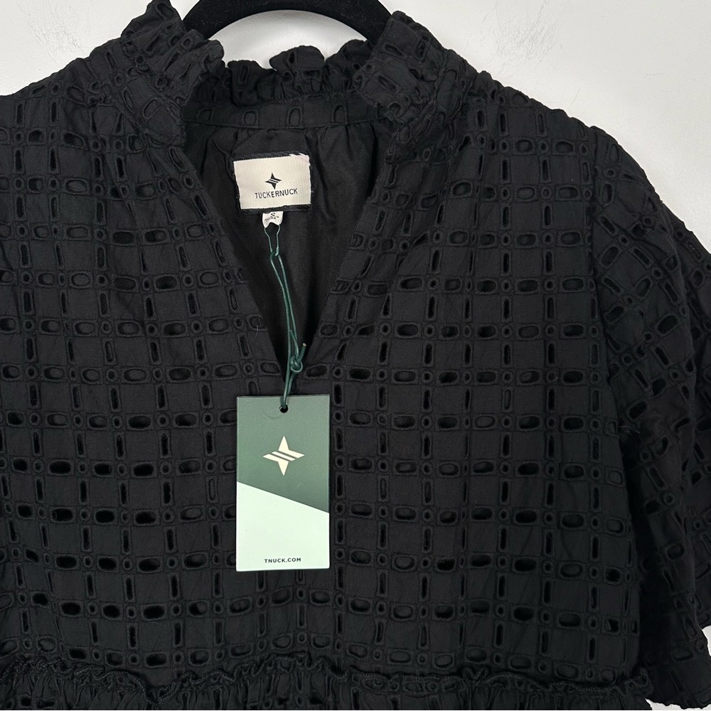 TUCKERNUCK Black Eyelet Crawford Dress - Picture 7 of 10